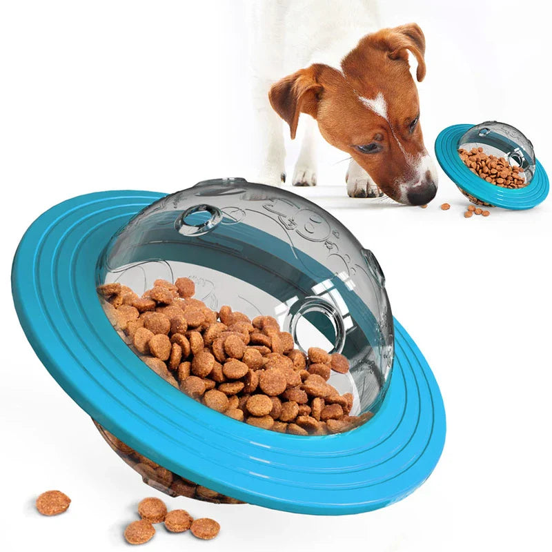 Dog Planet Themed Pet Chew Toy Ball
