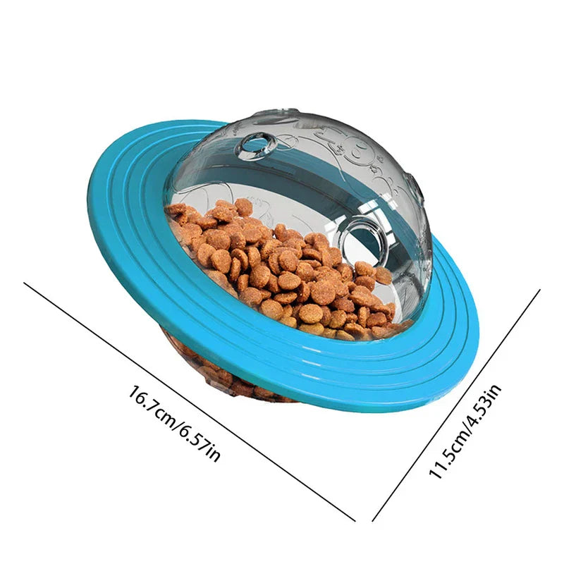 Dog Planet Themed Pet Chew Toy Ball