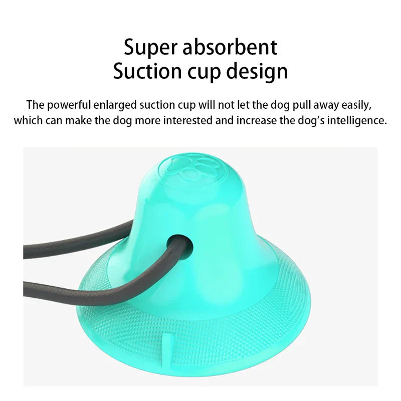 Dog Toy Chew Squeaky Interactive Puzzle Ball