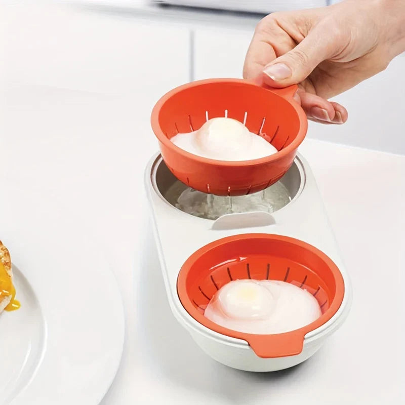 Double Egg Cooker Poacher