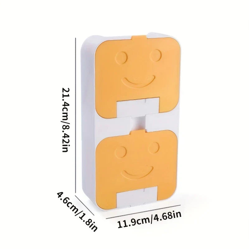Double Layer Draining Soap Dish Holder Box