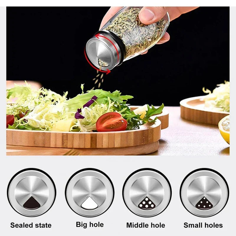 Double Layer Rotating Spice Rack Organizer