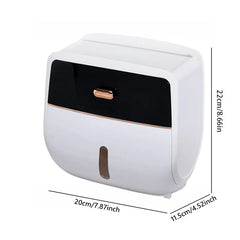 Double Layer Tissue Box Holder Organizer