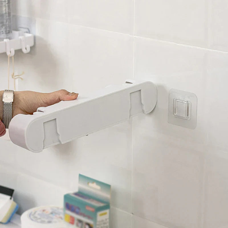 Double Mop Broom Holder With Hook