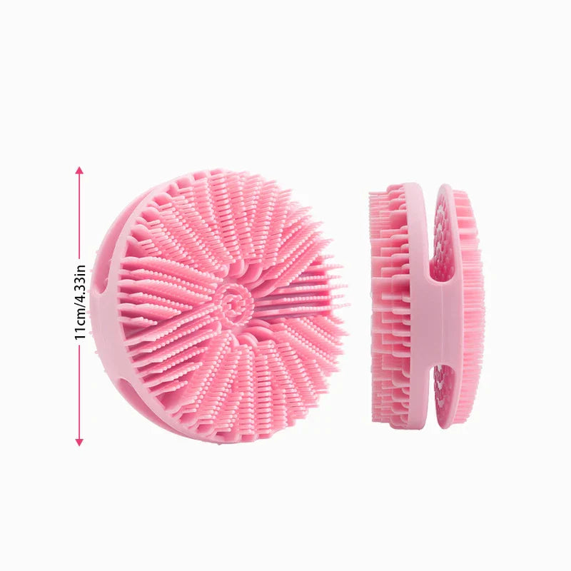 Double Sided Round Body Shower Brush