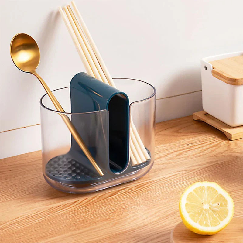 Double Tube Dish Drying Rack Drainer Board