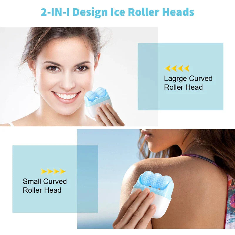 Dual Sided Ice Roller Facial Massager