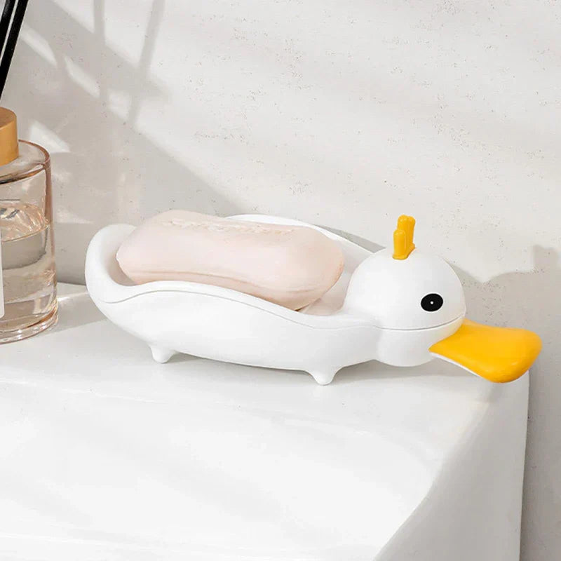Duck Soap Dish Holder Self-Draining