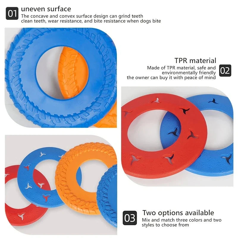 Durable Pet Training Flying Disc