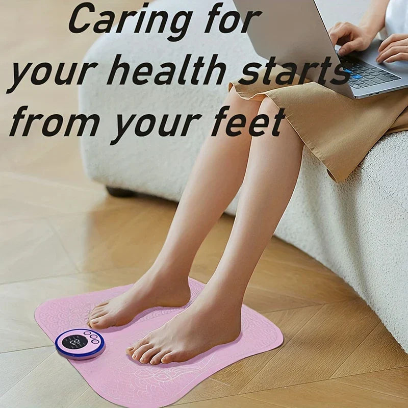 EMS Foot Massager Mat Circulation Stimulator
