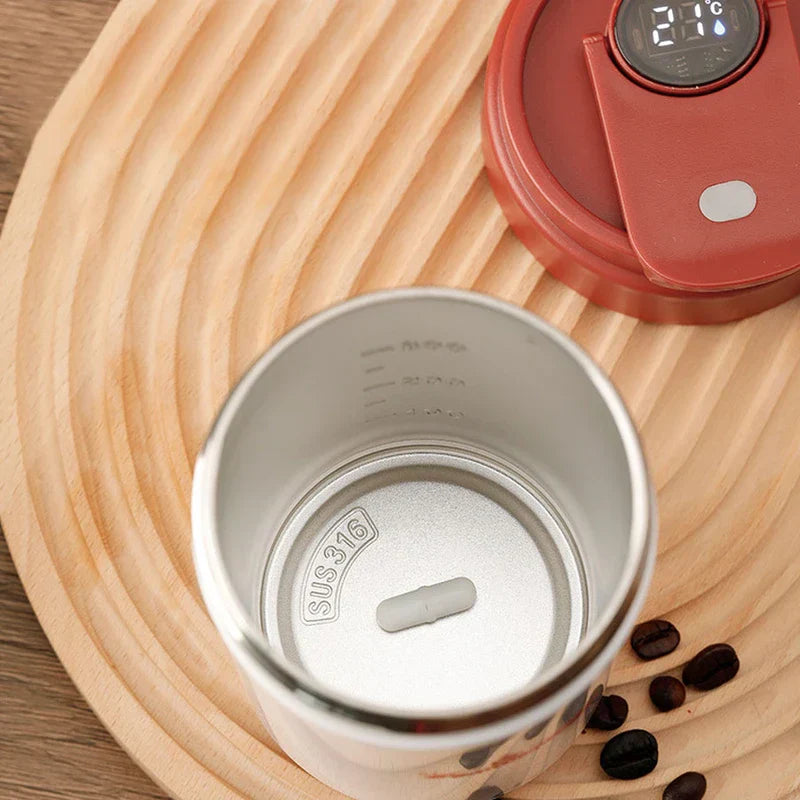 Electric Auto Mix Heated Coffee Tea Mug Cup