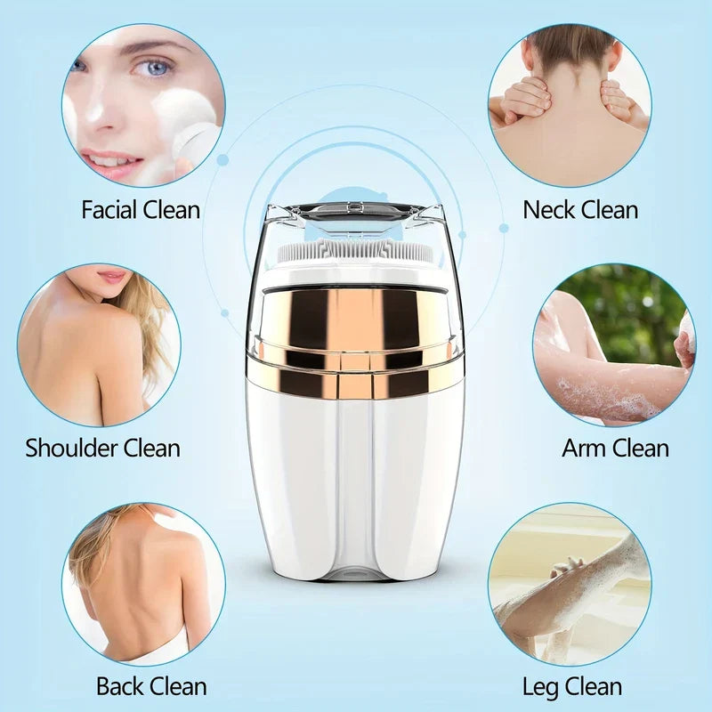 Electric Facial Cleansing Spin Brush (3 Heads)