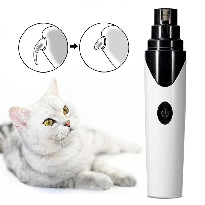 Electric Pet Nail Grinder Trimmer