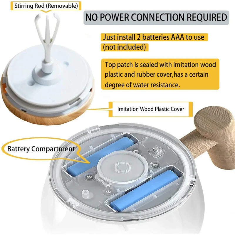 Electric Protein Shaker Bottle Mixer