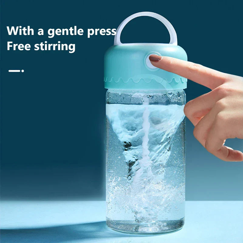 Electric Self Stirring Stainless Steel Coffee Mug