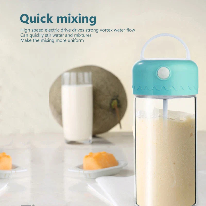 Electric Self Stirring Stainless Steel Coffee Mug