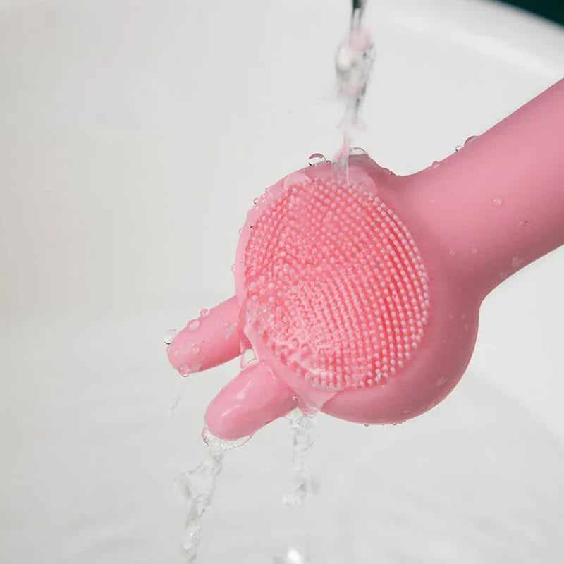 Electric Silicone Facial Cleansing Brush