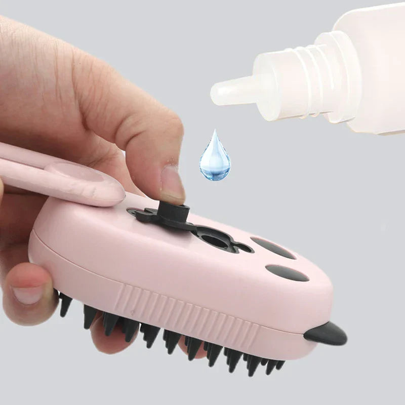 Electric Spray Handle Pet Massage Brush
