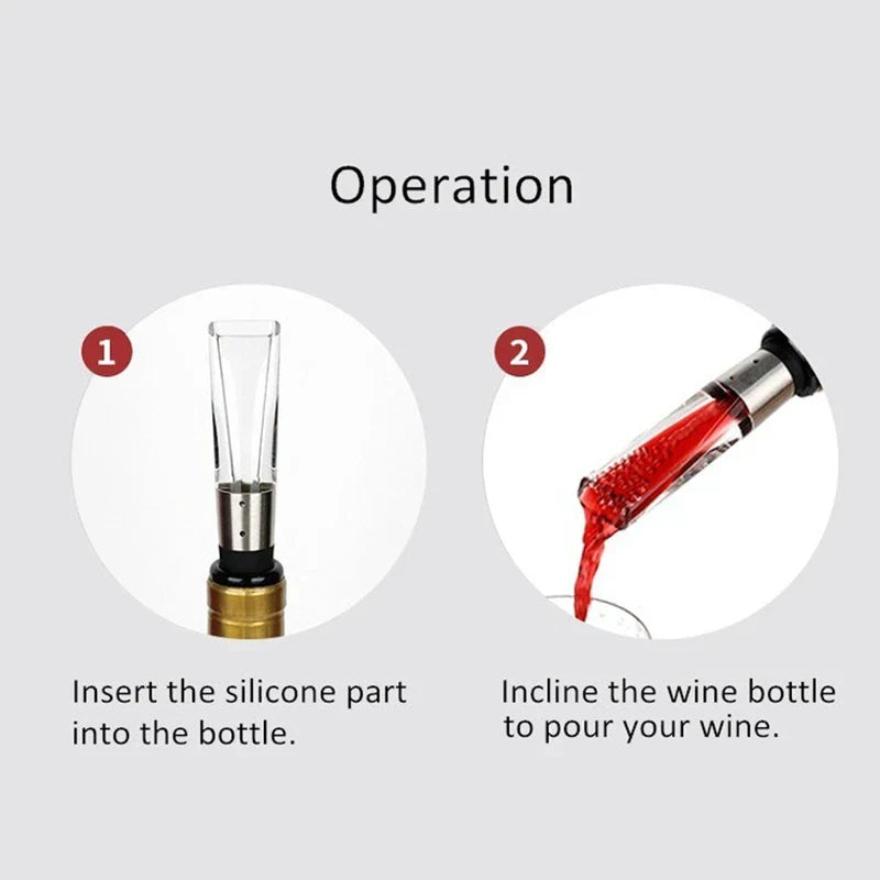 Electric Wine Aerator Pump Decanter