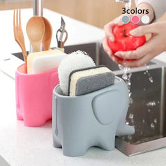 Elephant Cutlery Drainer Holder
