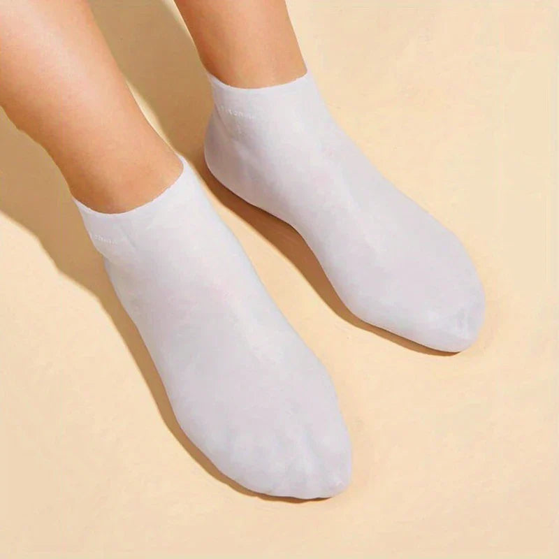 Exfoliating Silicone Foot Peel Spa Socks