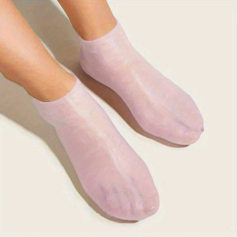 Exfoliating Silicone Foot Peel Spa Socks