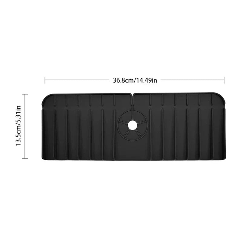 Faucet Sink Splash Guard Mat Pad