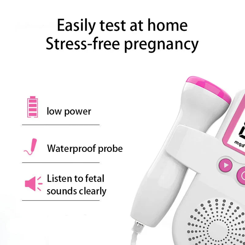 Fetal Doppler Baby Heartbeat Monitor