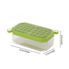 Foldable Collapsible Ice Cube Tray Box