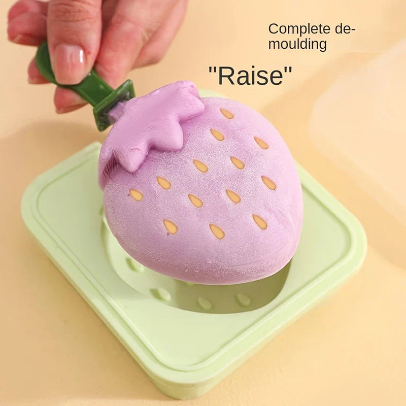 Food-Grade Silicone Popsicle Molds Ice Cream Maker