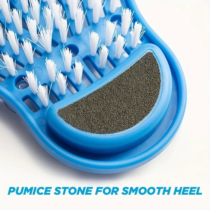 Foot Scrubber Shower Slipper
