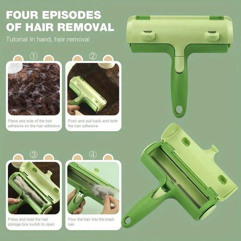 Frog Reusable Pet Hair Remover Roller