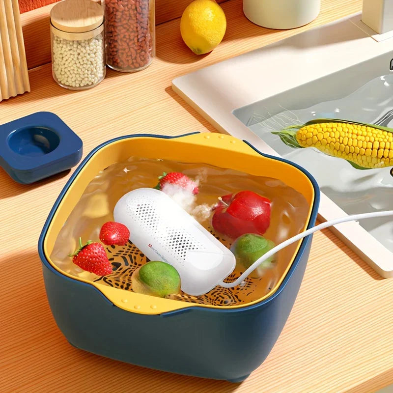 Fruit Vegetable Washing Machine Capsule Purifier