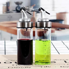 Glass Oil Dispenser Bottle Pourer Cruet