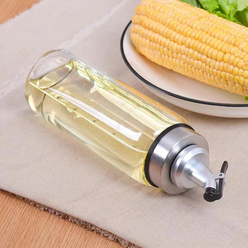 Glass Oil Dispenser Bottle Pourer Cruet