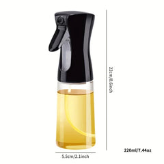 Glass Oil Sprayer Bottle 220ml