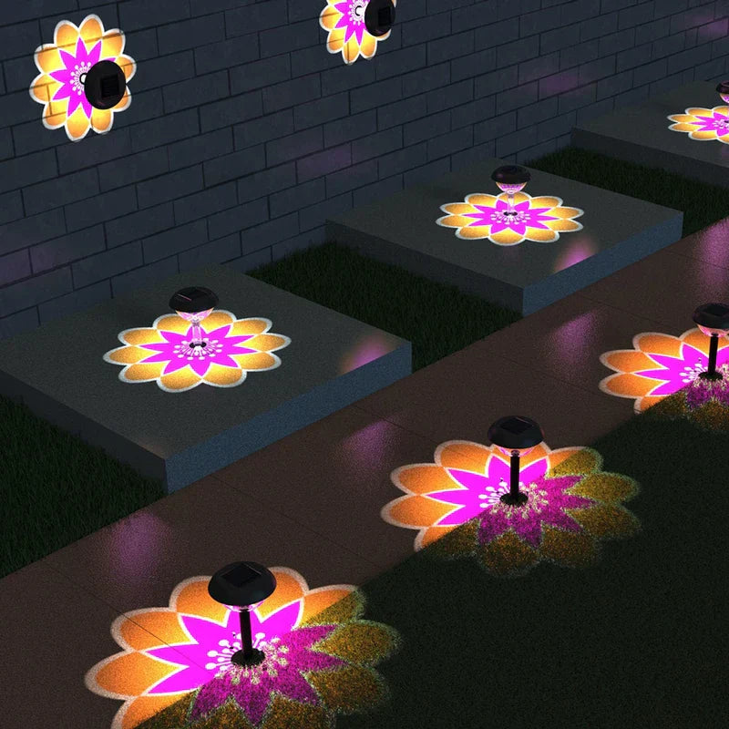 Ground Stake Solar Garden Pathway Light Lamp