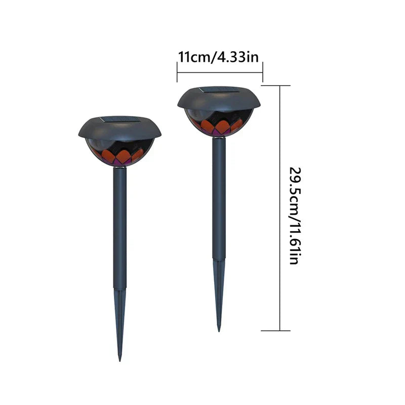 Ground Stake Solar Garden Pathway Light Lamp