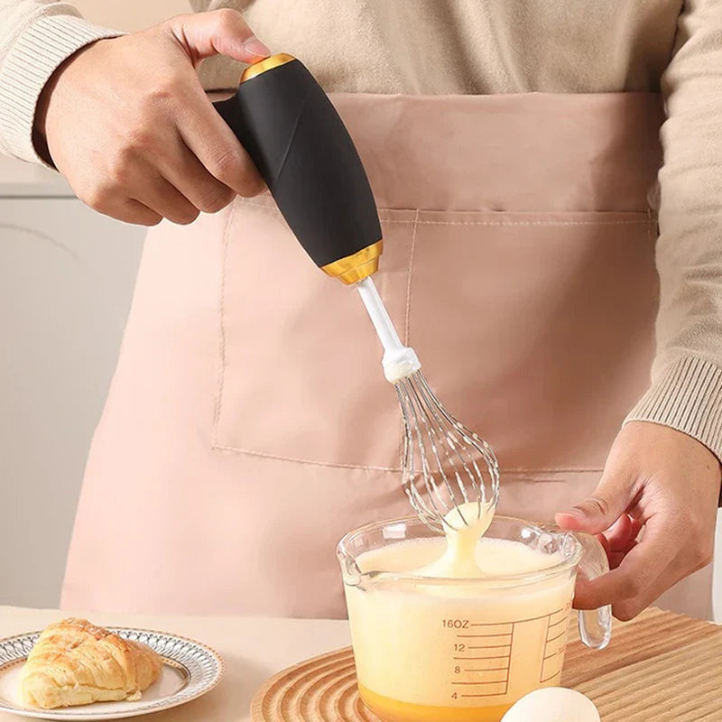 Gun Shape Electric Milk Frother Whisk
