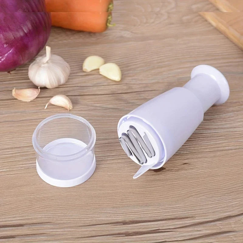 Hand Press Semi-Automatic Food Chopper Mixer