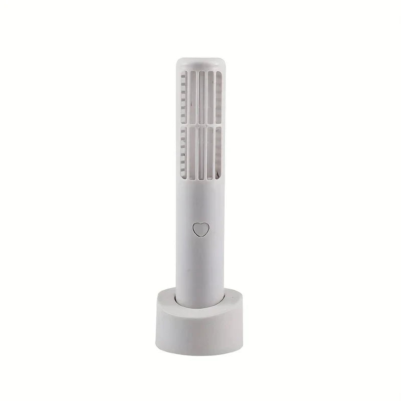 Handheld Bladeless Mini Fan USB Rechargeable
