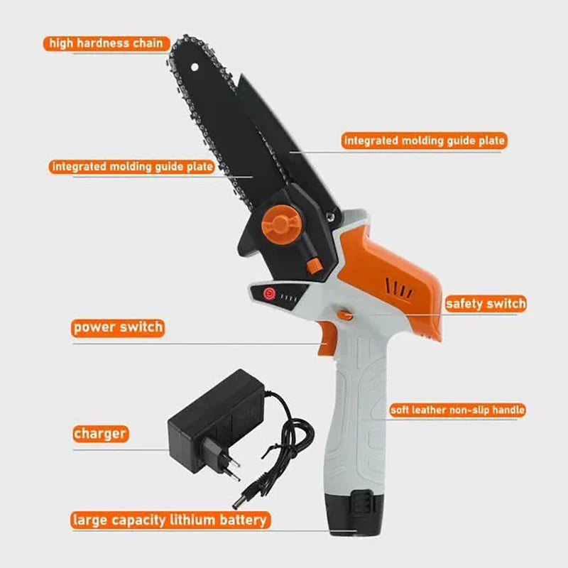 Handheld Cordless Mini Chainsaw