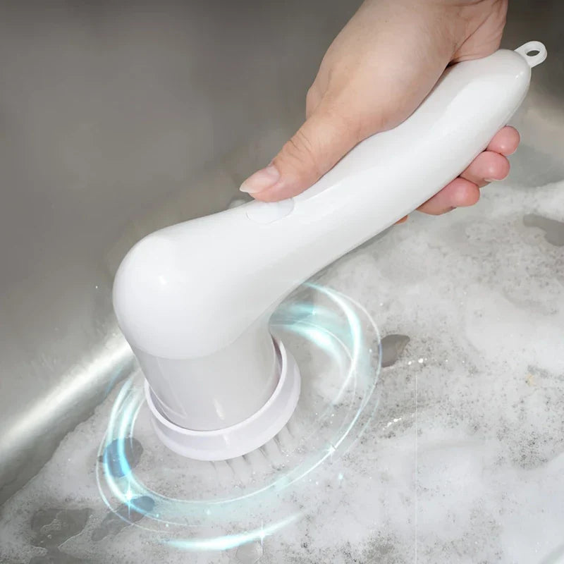Handheld Electric Spin Scrubber Cleaning Brush