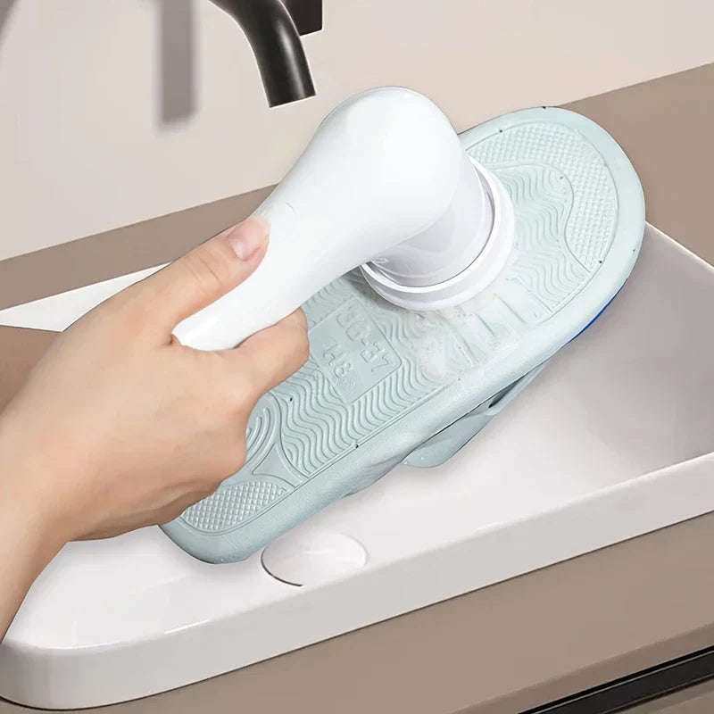 Handheld Electric Spin Scrubber Cleaning Brush