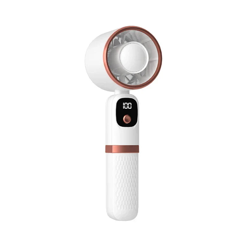 Handheld Fan With Power Bank