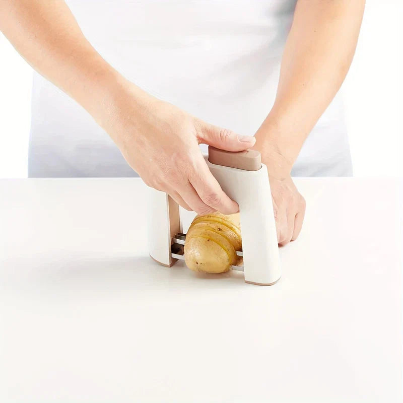 Handheld Mandoline Slicer with Safety Guard
