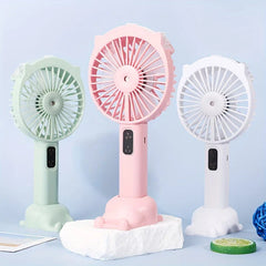 Handheld Misting Fan USB Rechargeable