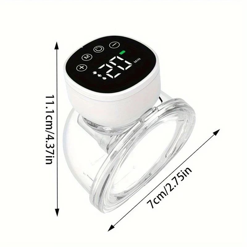 Hands-Free Wearable Electric Breast Pump