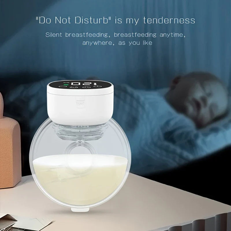 Hands-Free Wearable Electric Breast Pump