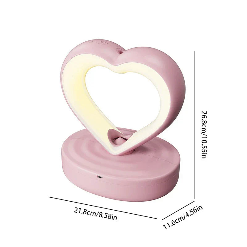 Heart Anti Gravity Water Drop Humidifier